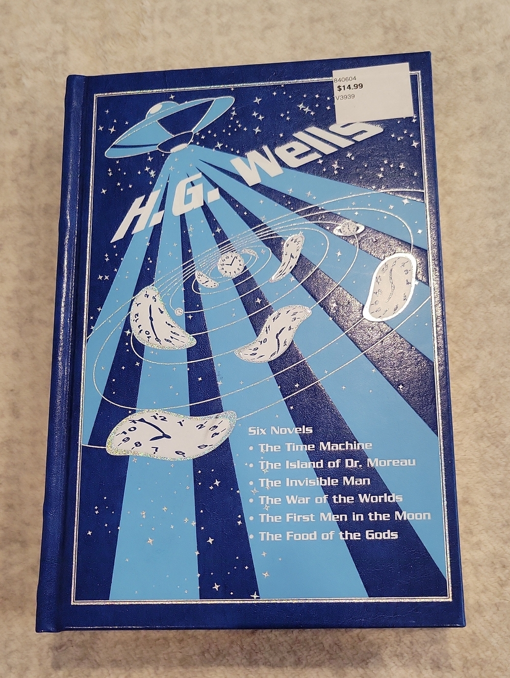 H.G Wells, Six Novels In One, 2012 Canterbury Classics